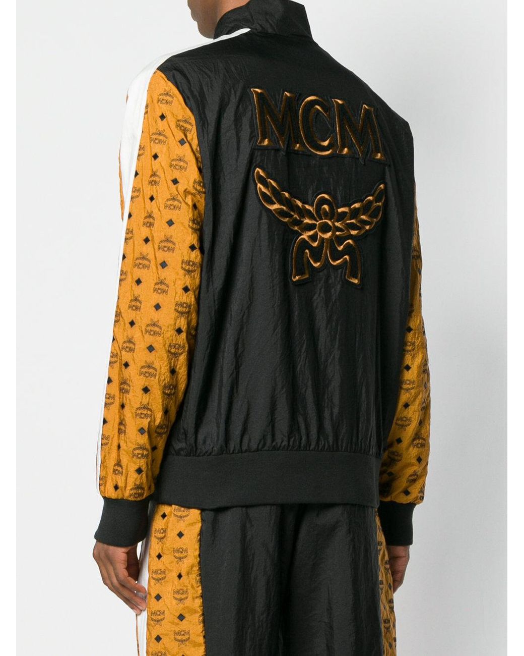 PUMA X Mcm Track Jacket in Black for Men Lyst Canada