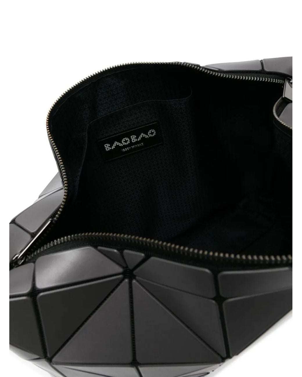 Issey Miyake Black Blocky Geometric Crossbody Bag