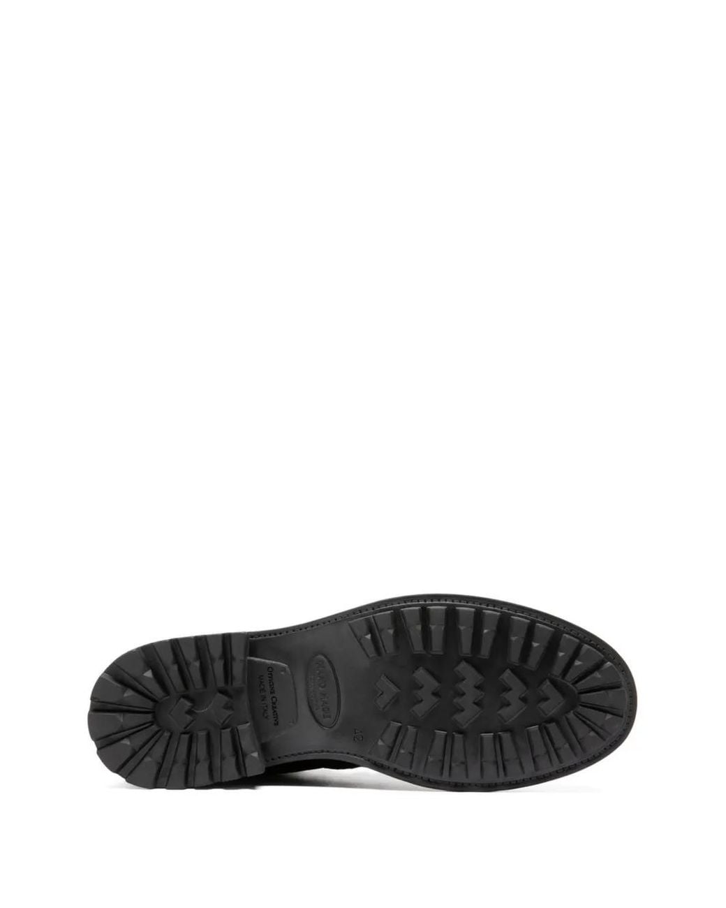 Officine Creative Black Lace-Up Fastening Leather Boots for men