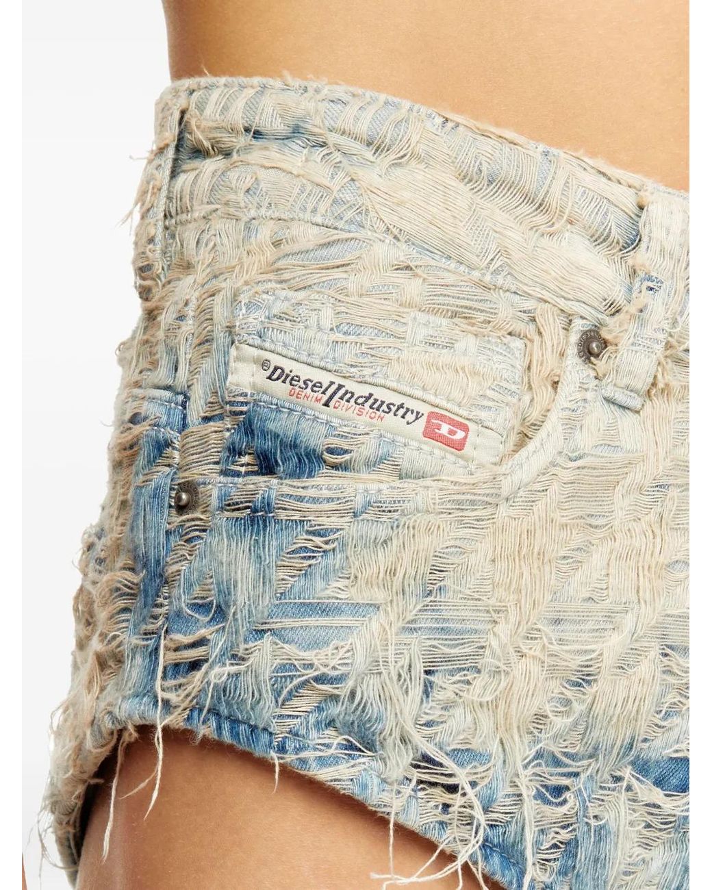 DIESEL Blue De-Jizz-Fsh1 Shorts