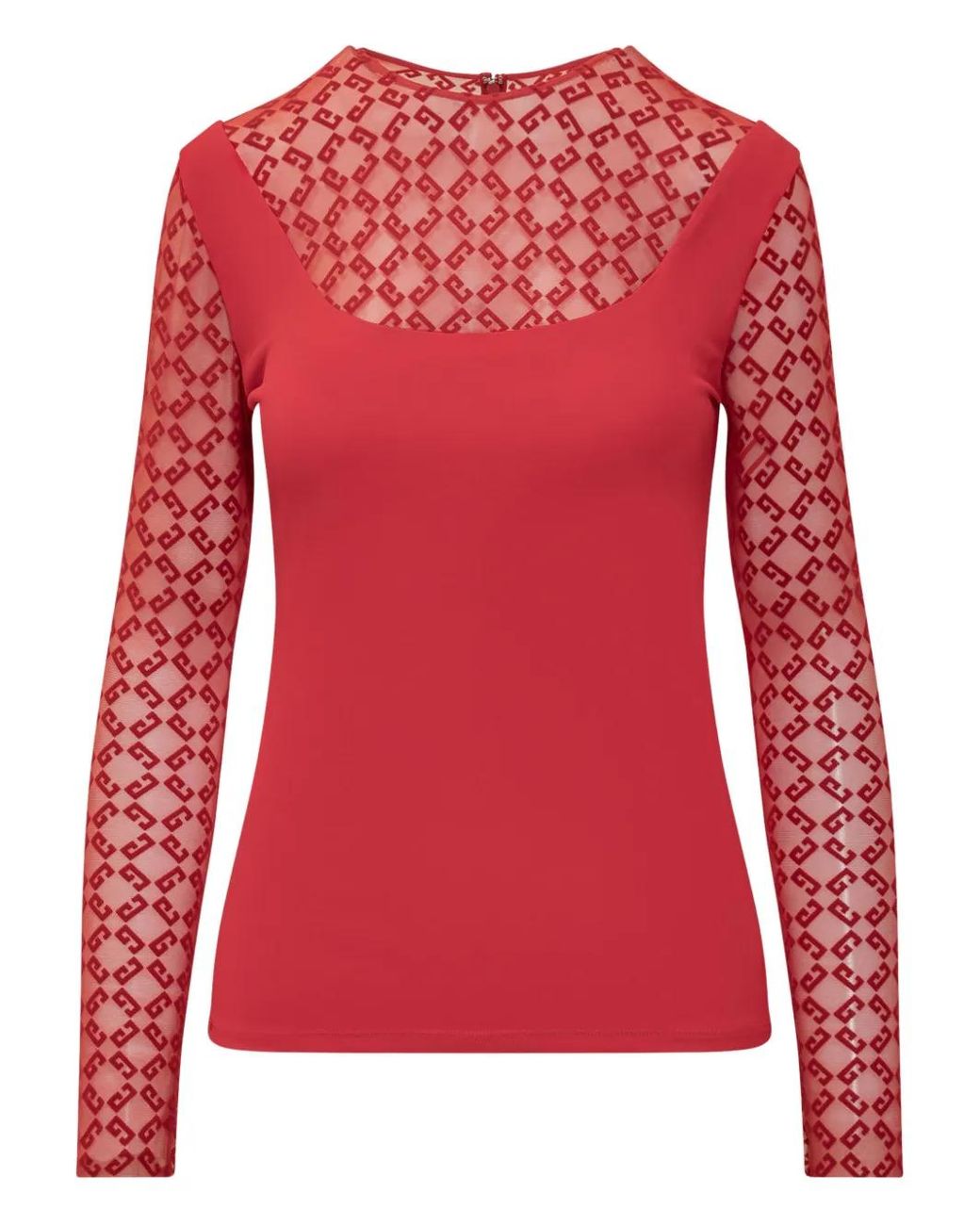 Givenchy Red Logo Top