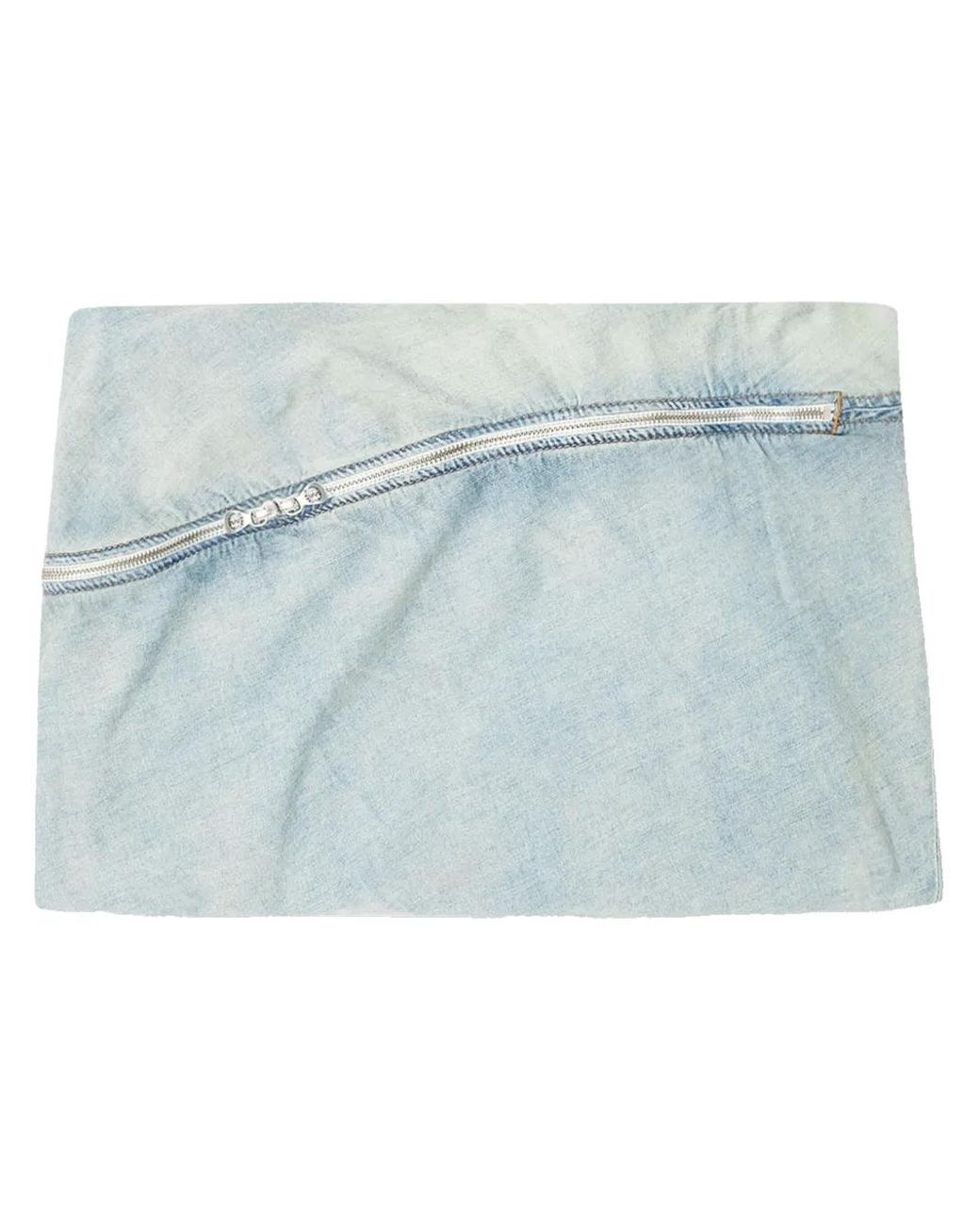 DIESEL Blue Miniskirt De-Clot-S1