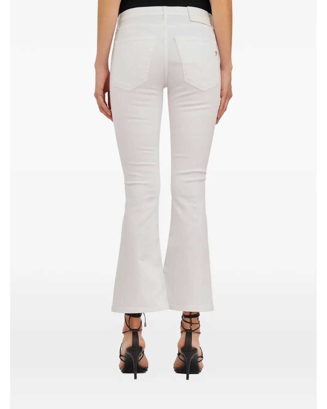 Dondup Blue Mandy Flared Jeans