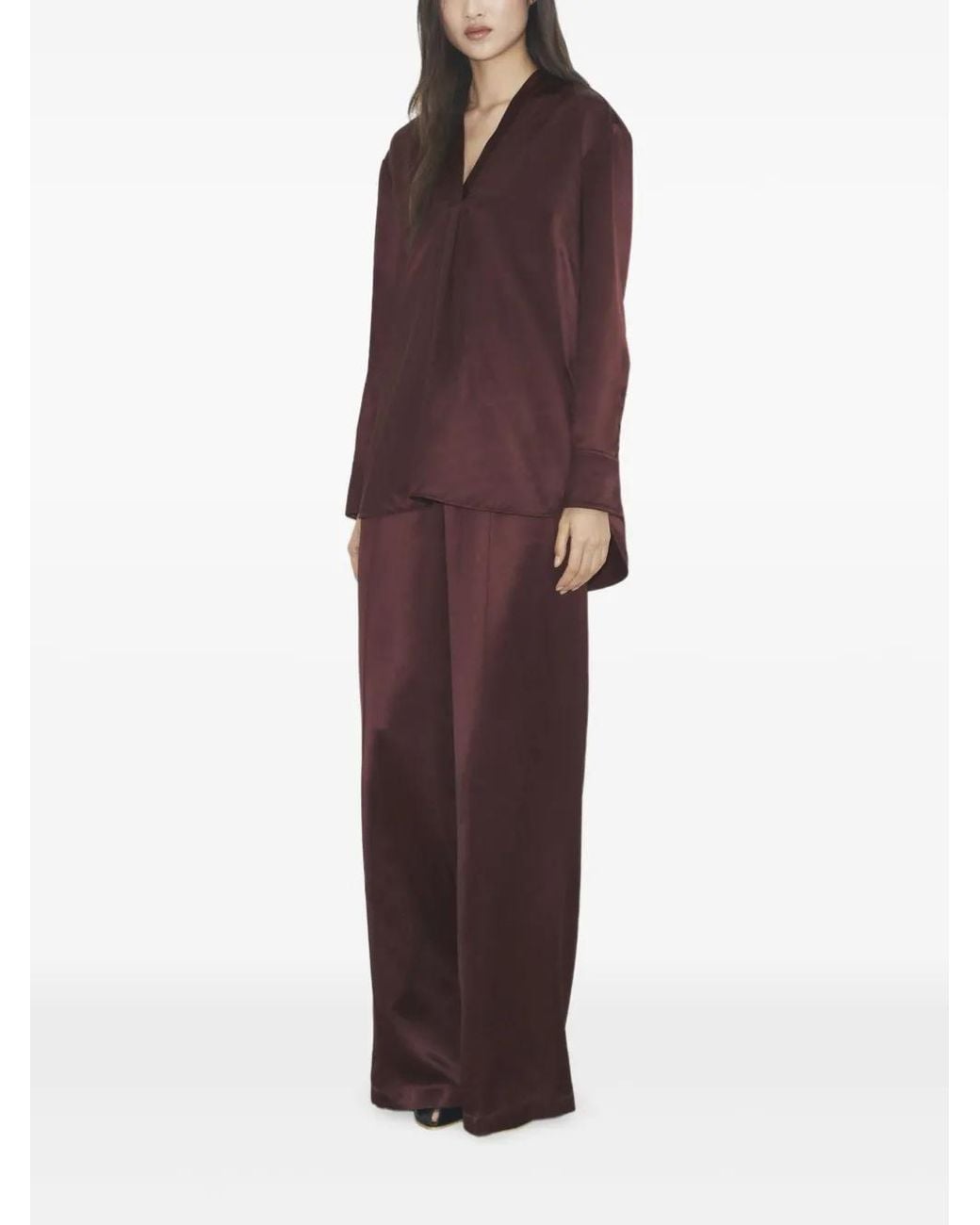 Tory Burch Brown Viscose Top