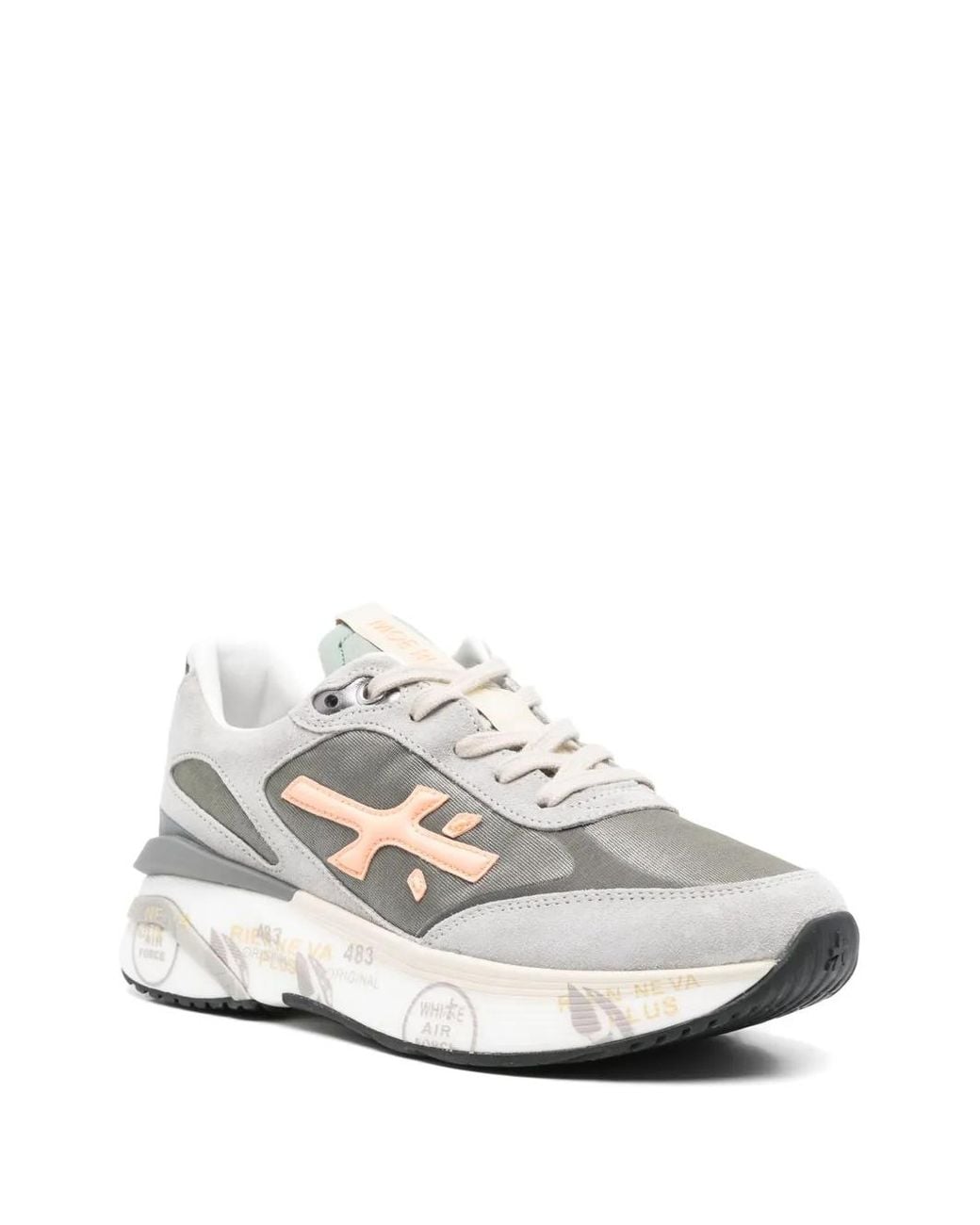Premiata White Moerund Sneakers