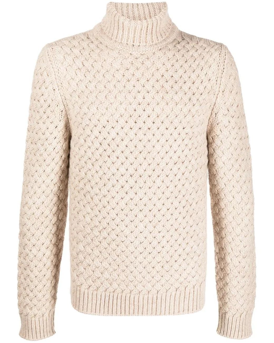 Pull À Col Roulé Lardini pour homme en coloris Natural