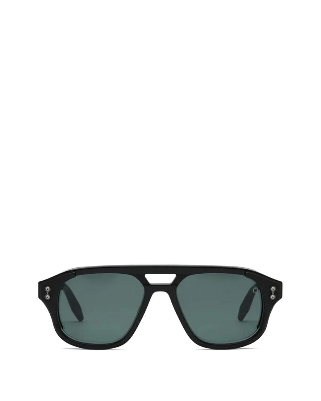 Akoni Green Phoenix Pilot-Frame Sunglasses