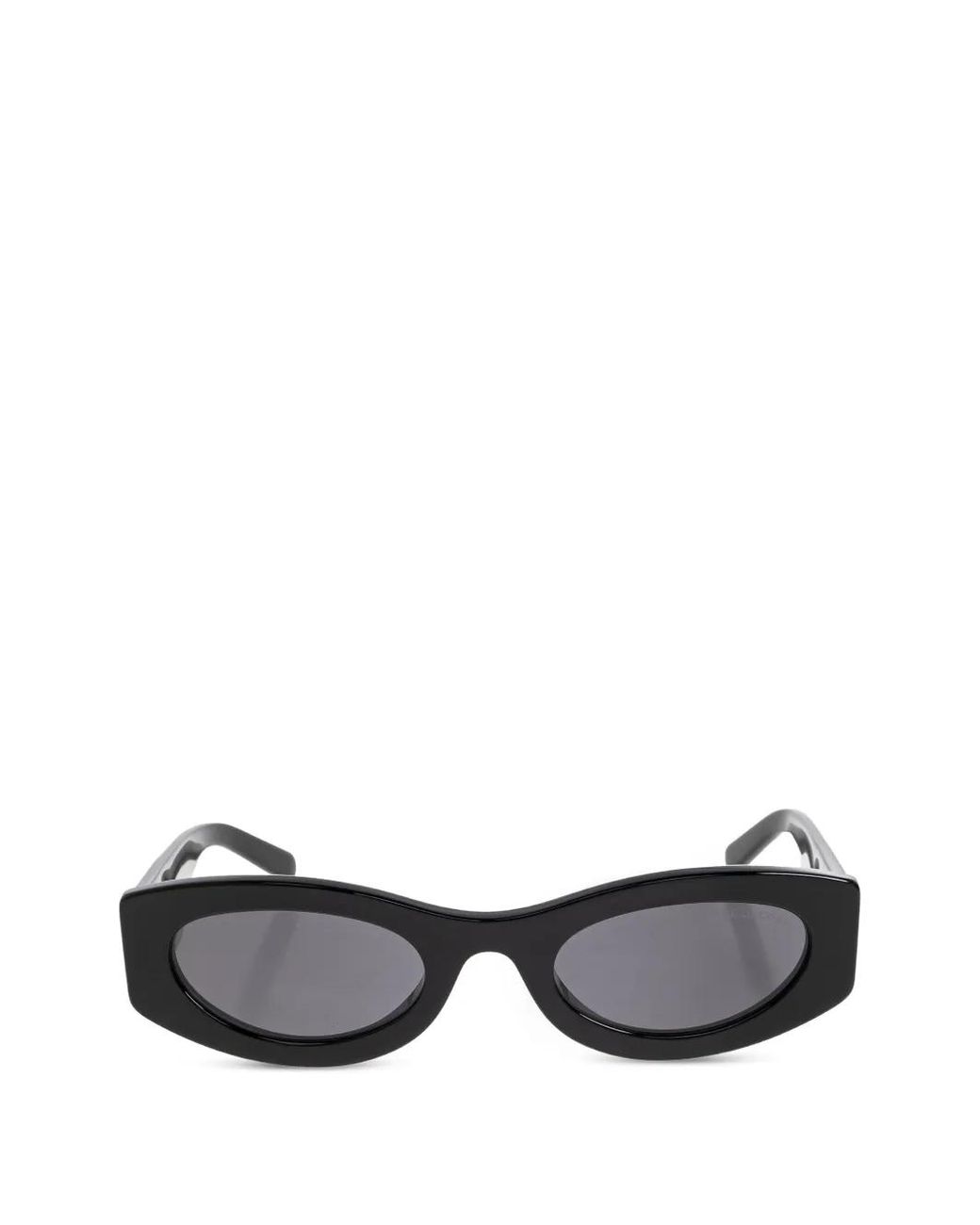 Marc Jacobs Black Lunettes De Soleil À Monture Ovale