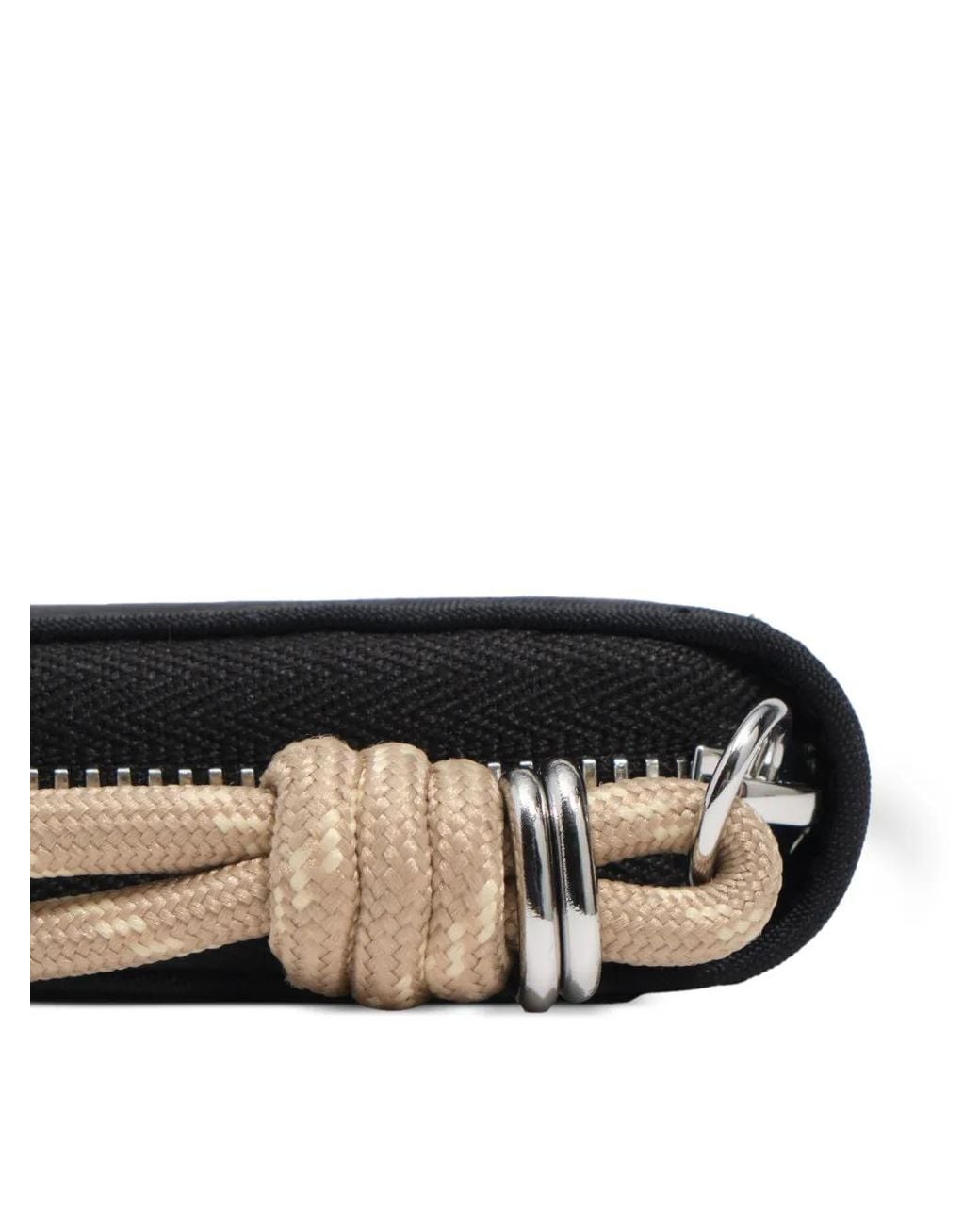 Bimba Y Lola Black Large Nylon Wallet