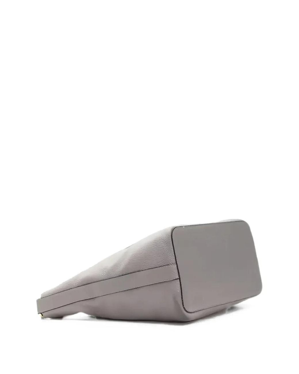 Pompei Donatella Gray Tassel-Detail Shoulder Bag
