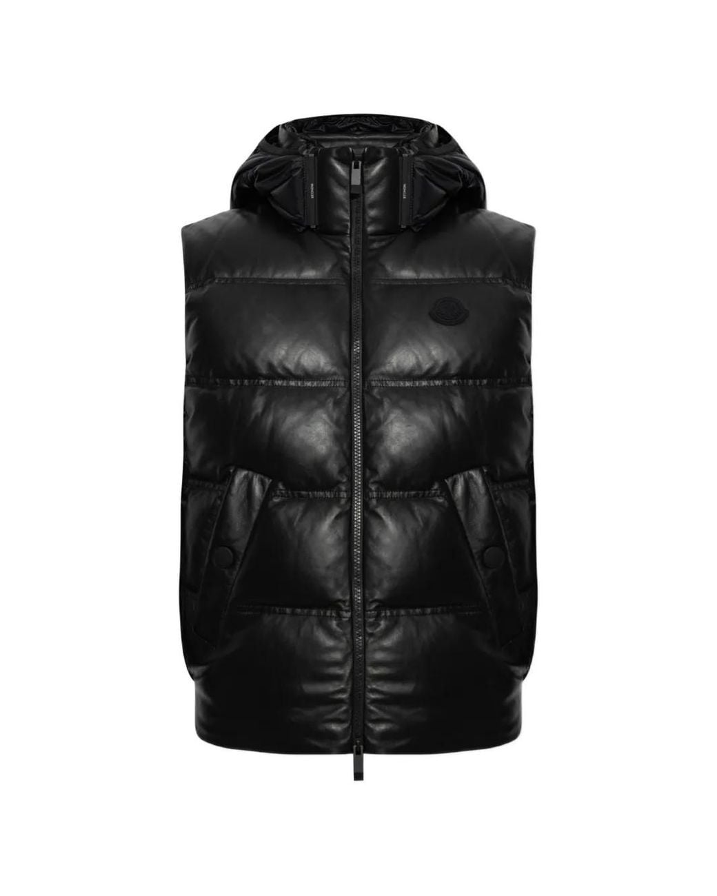 Moncler Black "Impression" Padded Vest
