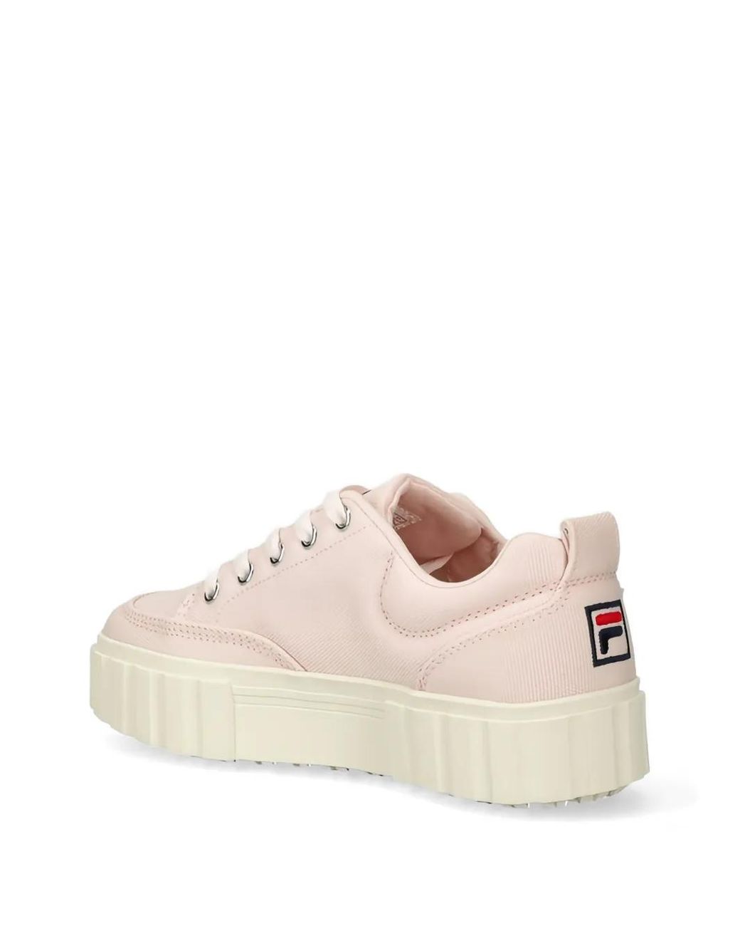 Fila Natural Sandblast Logo Lace-Up Sneakers