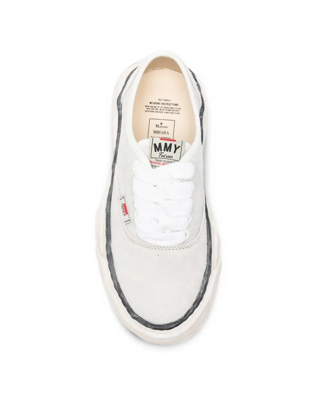 Maison Mihara Yasuhiro White Baker Sneakers