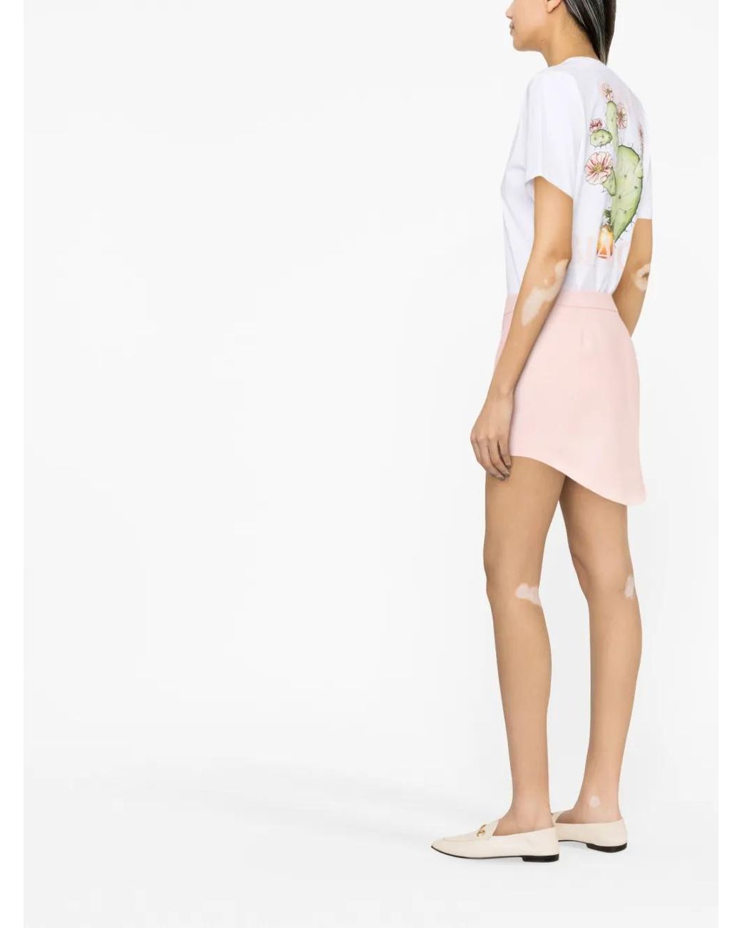 Casablanca Getailleerde Mini-Rok in het Pink