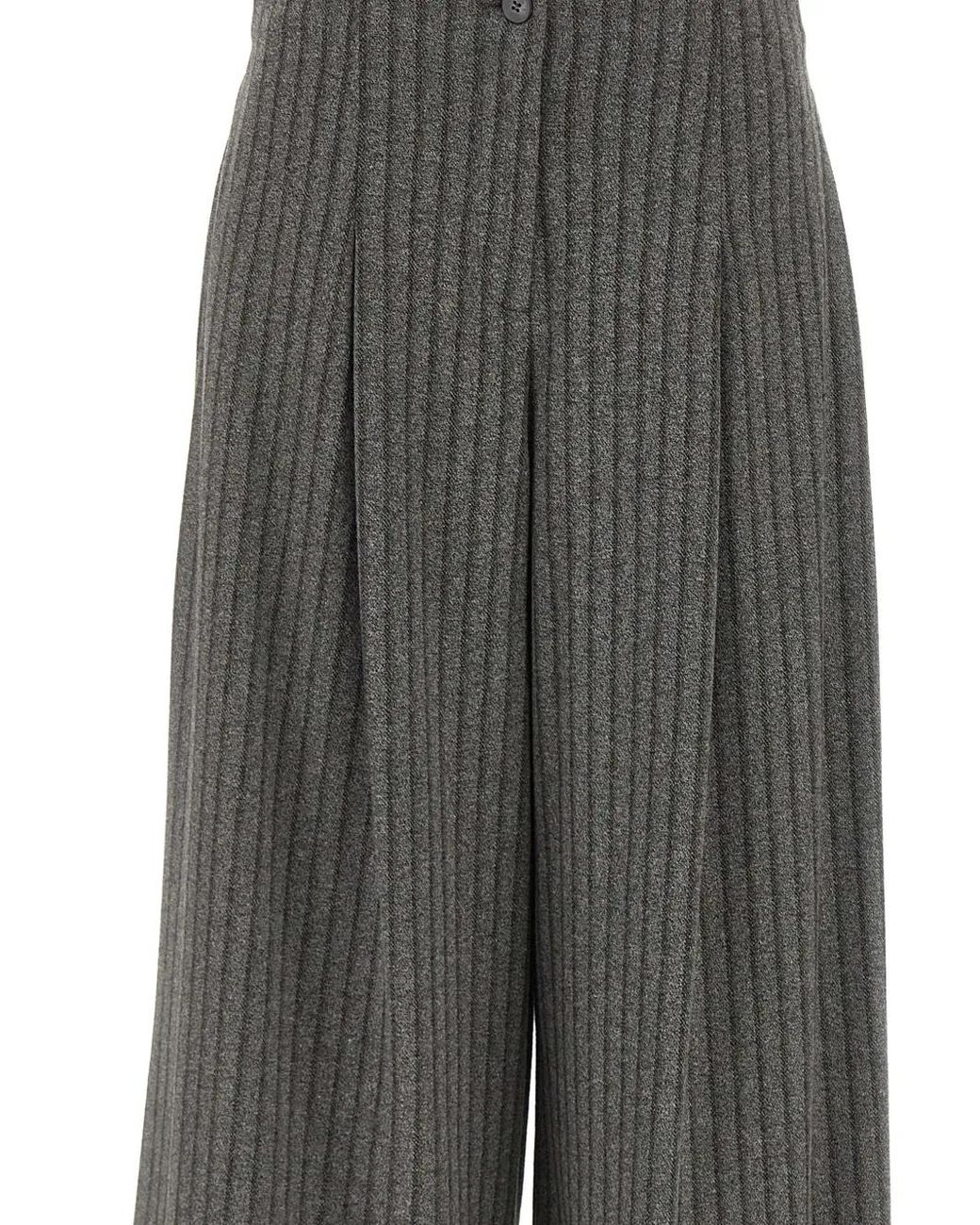 Elena Miro Gray Knee-Length Shorts