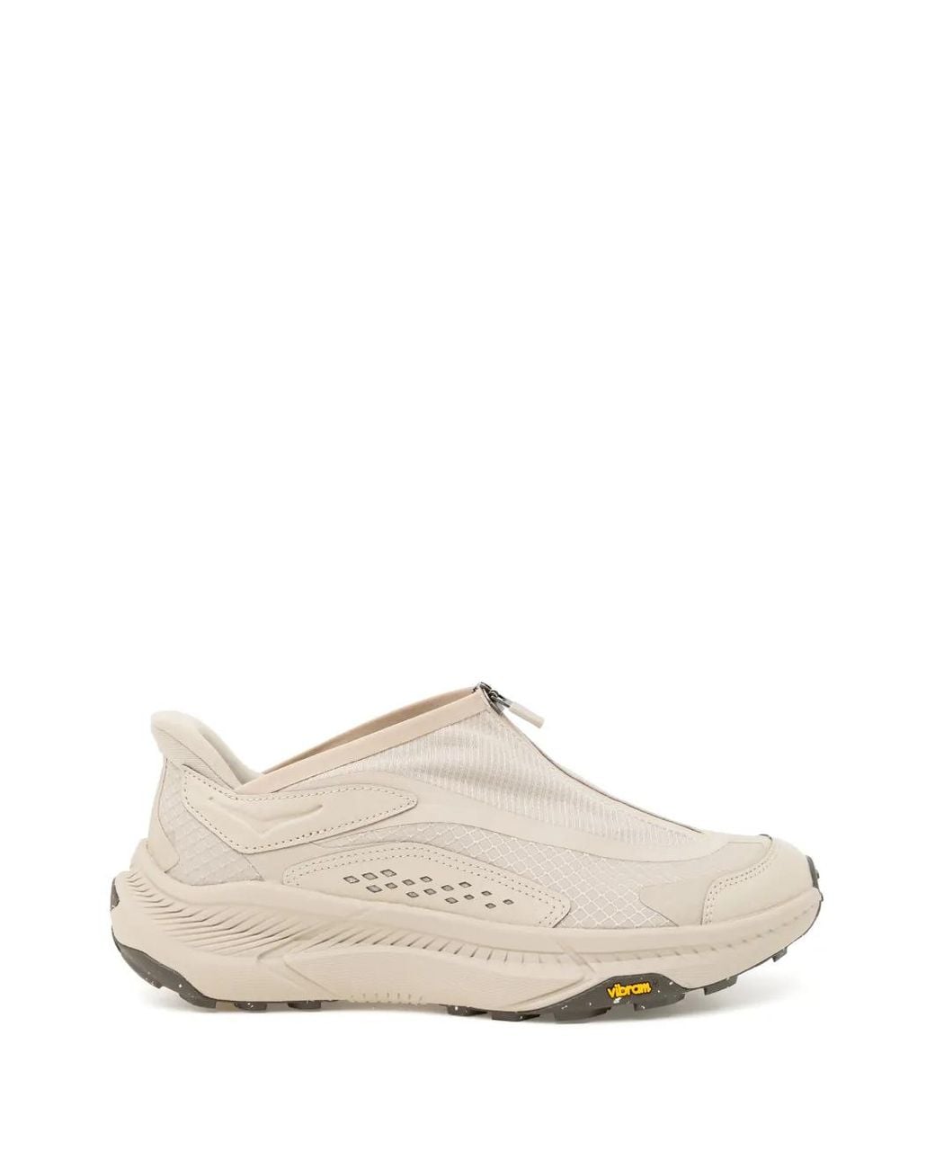 Hoka One One White Project Transport Sneakers