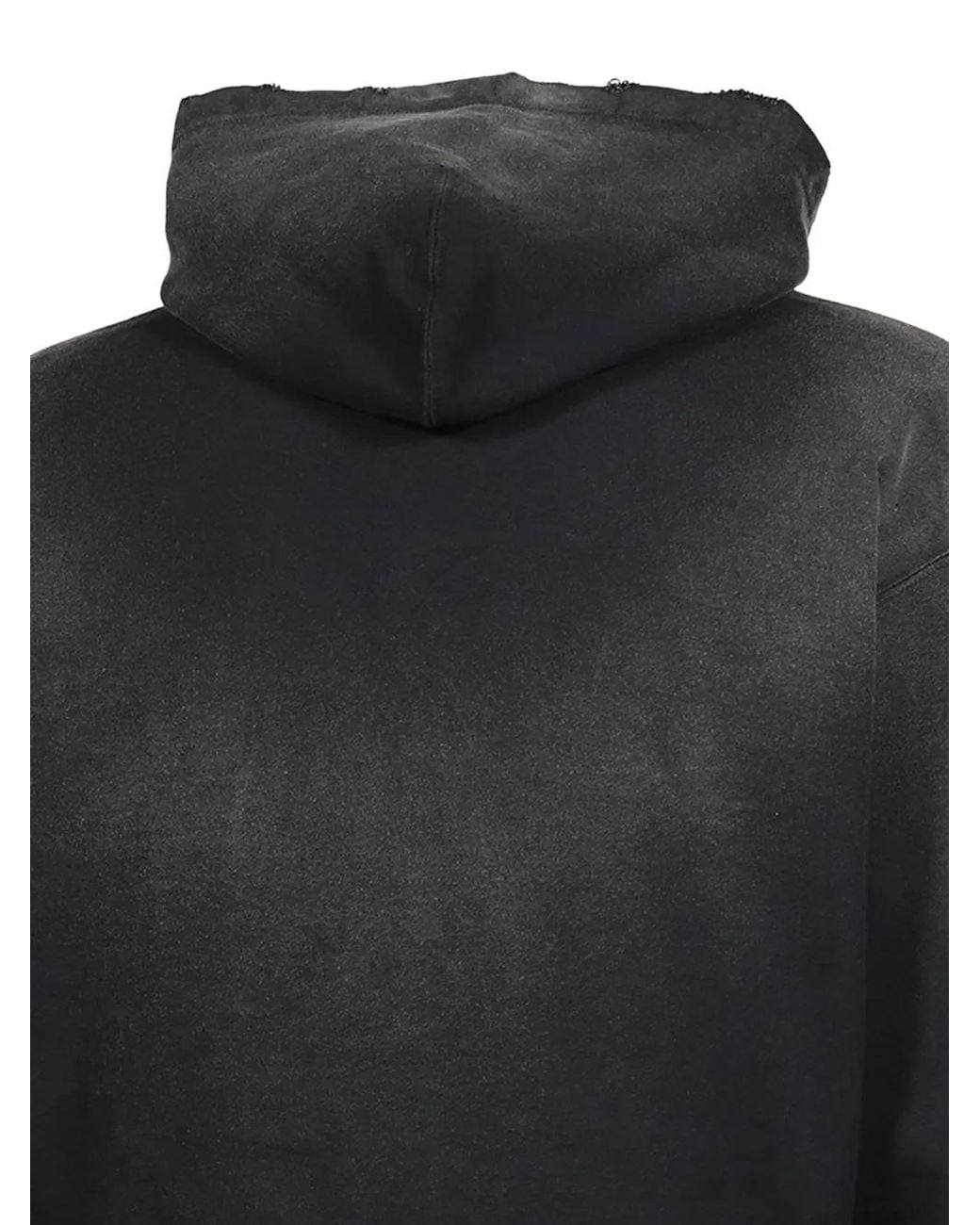 KAMIYA Black Flame Kmy Zip-Up Hoodie for men
