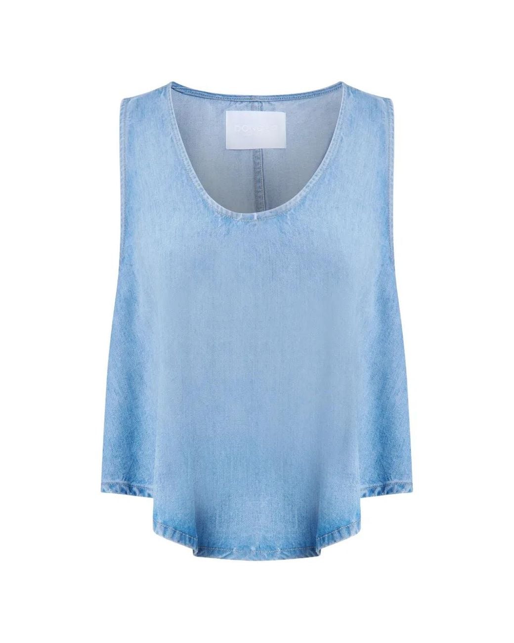 Top Con Scollo A U di Dondup in Blue