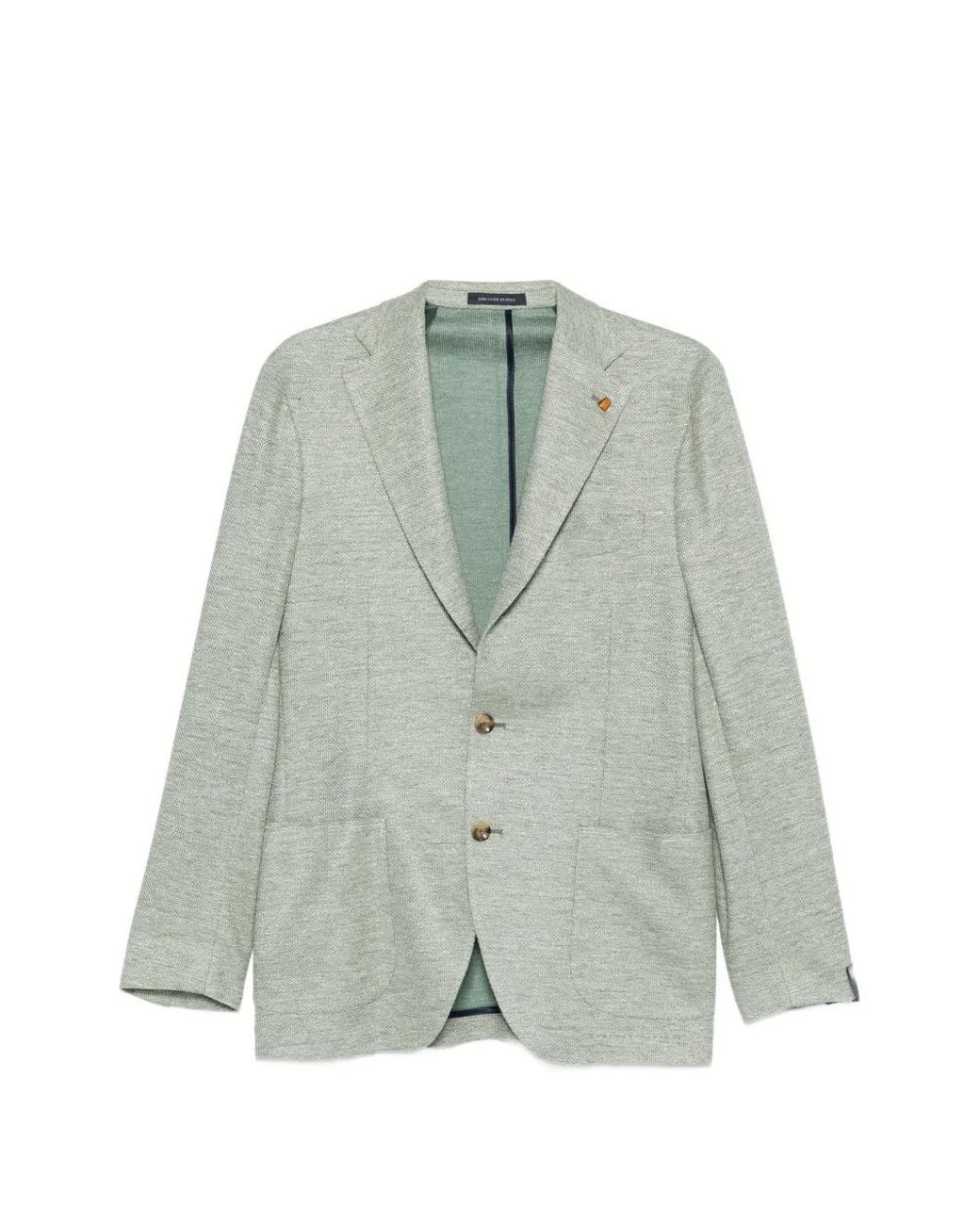 Latorre Green Patch-Pocket Blazer for men