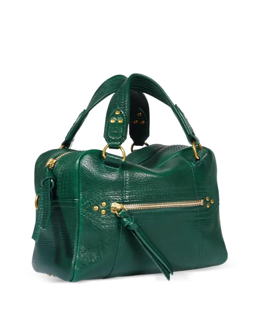 Mini Cabas Lucky Bowling Jérôme Dreyfuss en coloris Green