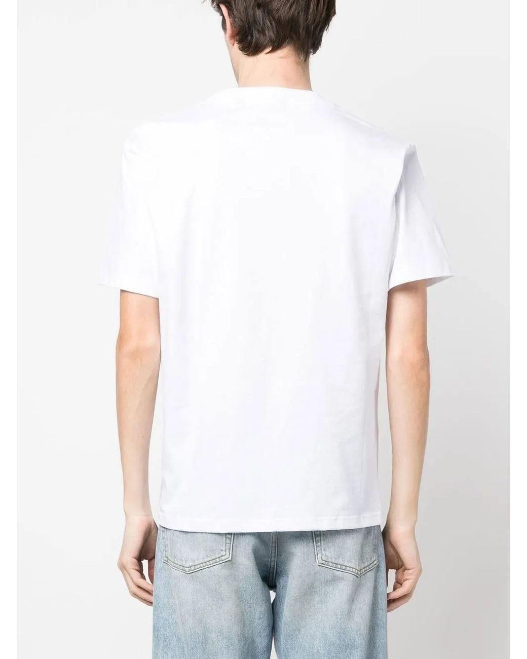 Gcds White T-shirt With Graphic Print for men