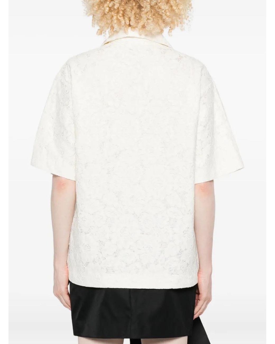 Top Texturizado N°21 de color White