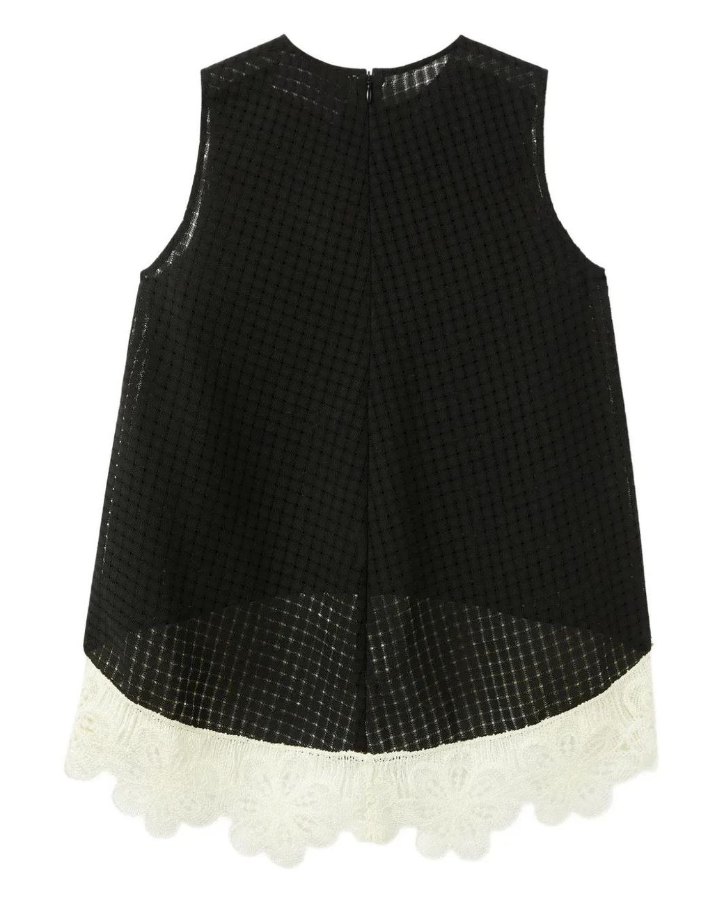 LaDoubleJ Black La Scala Top