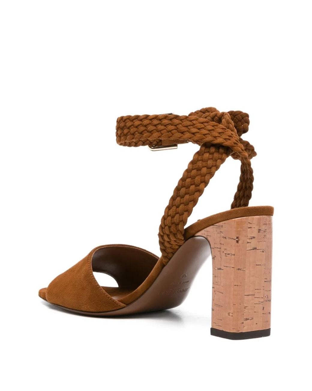 Jimmy Choo Brown Rori Suede Sandals