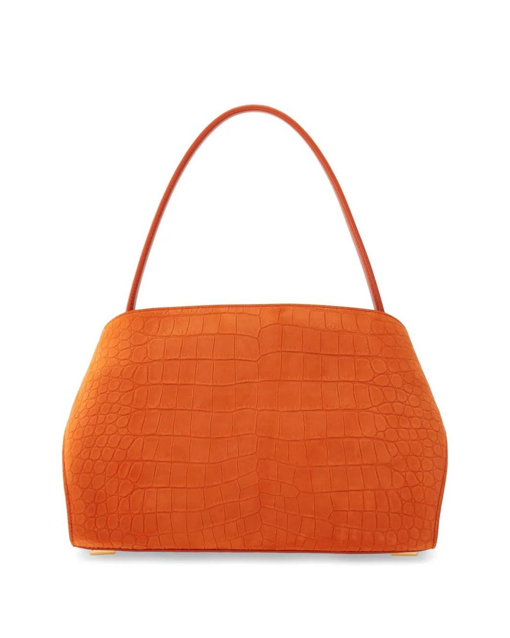 Ferragamo Orange Ferragamo Eyewear Hug Textured Shoulder Bag