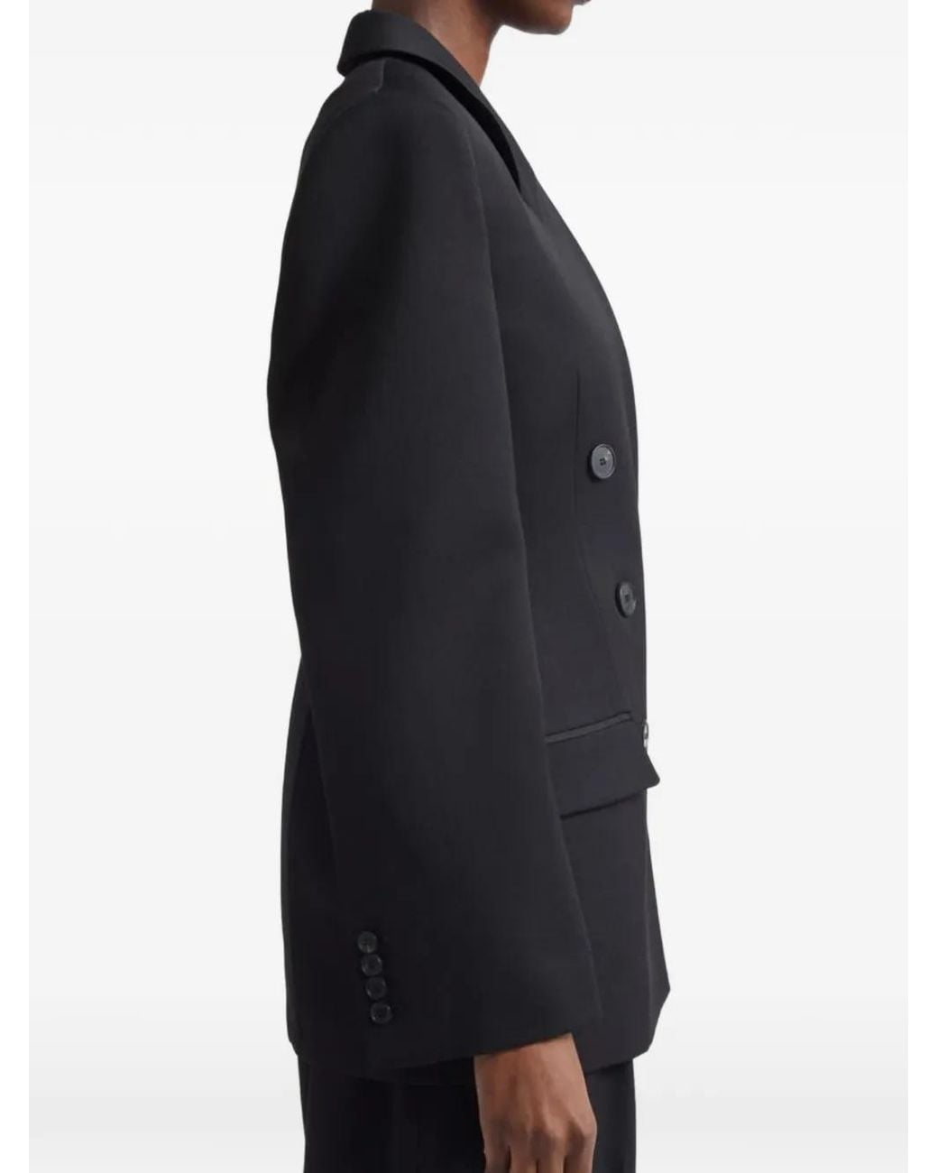 Givenchy Black Double-Breasted Blazer