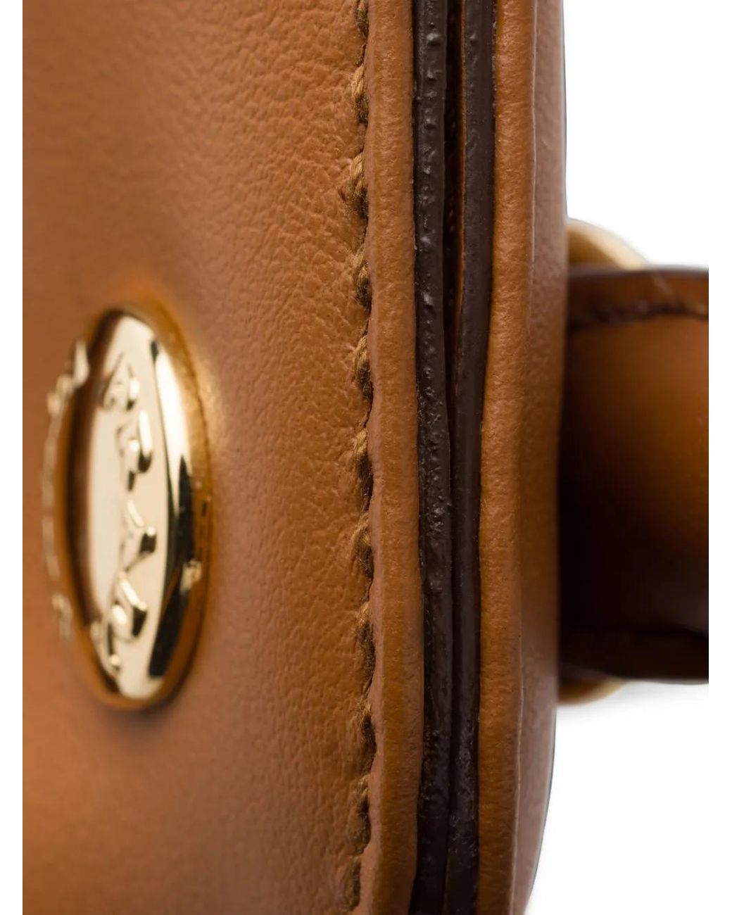 Prada Brown Carry Leather Tote Bag