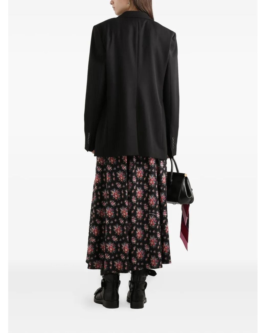 Dolce & Gabbana Black Button Jacket