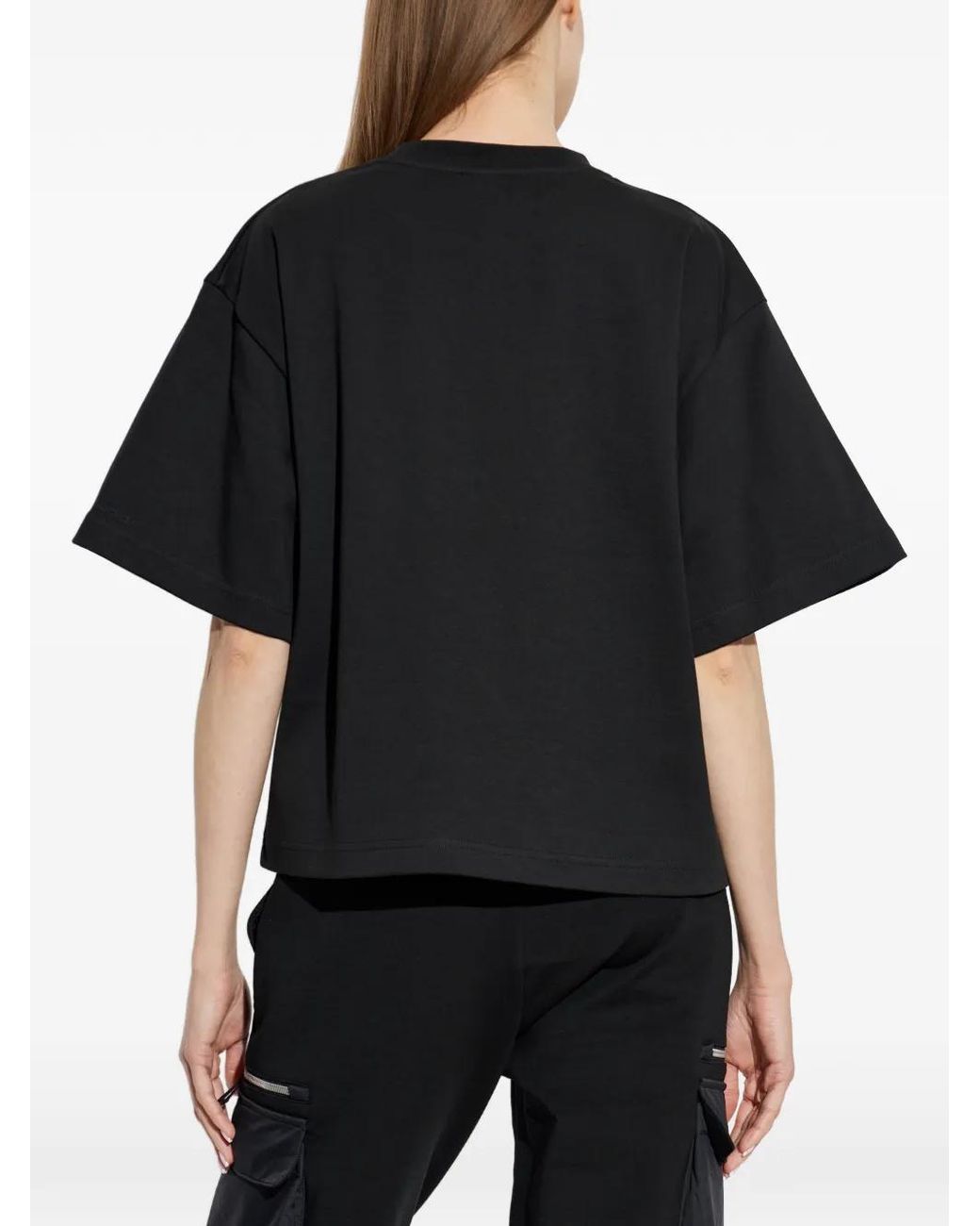 Moose Knuckles Black Graphic T-Shirt