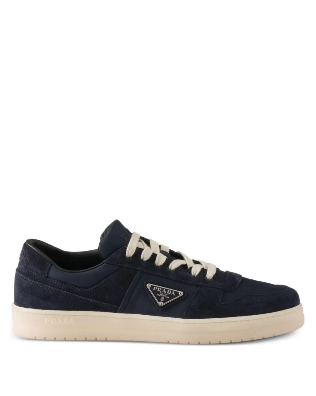 Prada Blue 'Downtown' Sneakers for men
