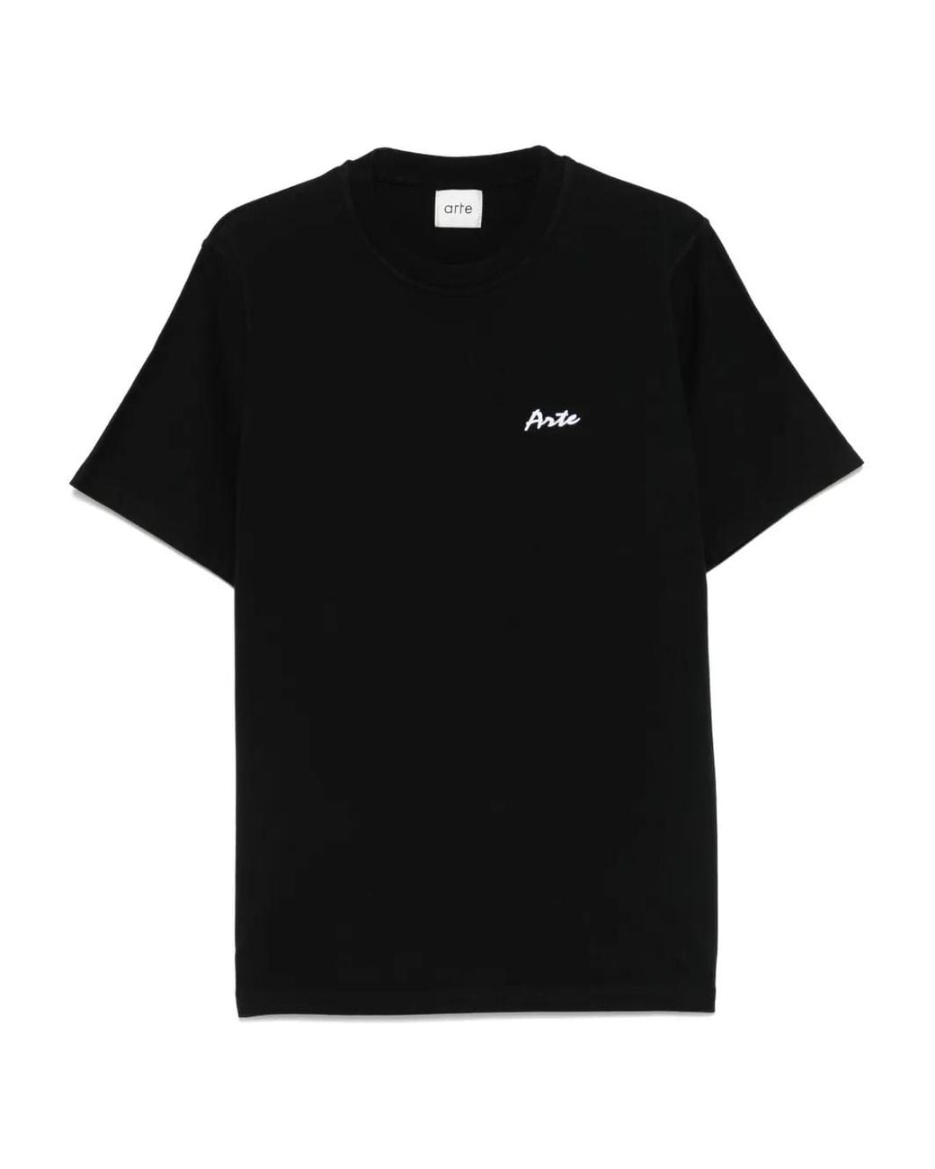Arte' Black Elements Print T-Shirt for men