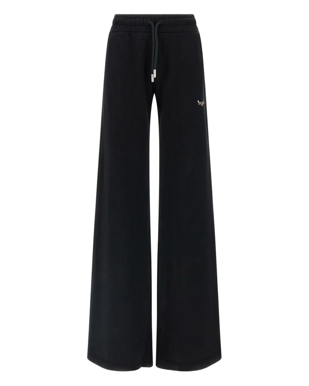Off-White c/o Virgil Abloh Black 'Bookish Flowers' Joggers