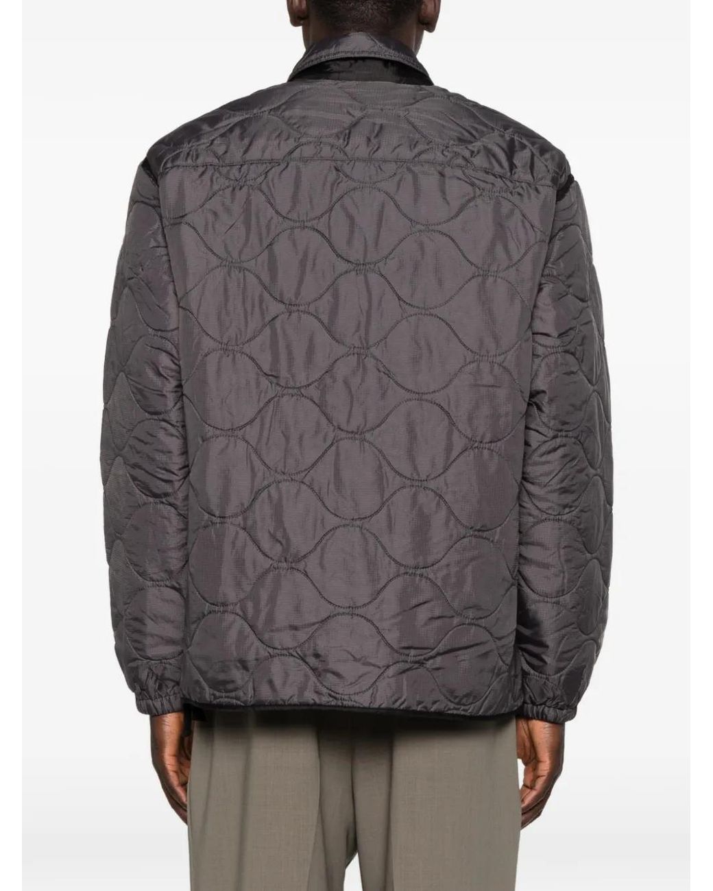 OAMC Gray Quilted Jacket for men