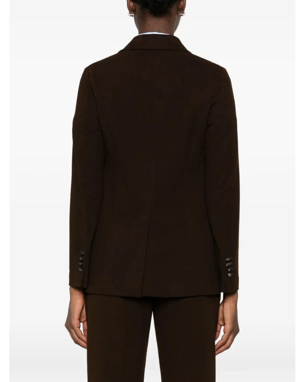 Circolo 1901 Black Double-Breasted Blazer