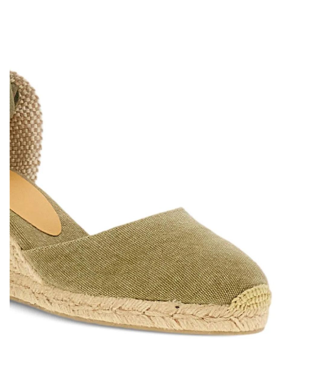 Castaner Metallic Ankle-Strap Espadrilles