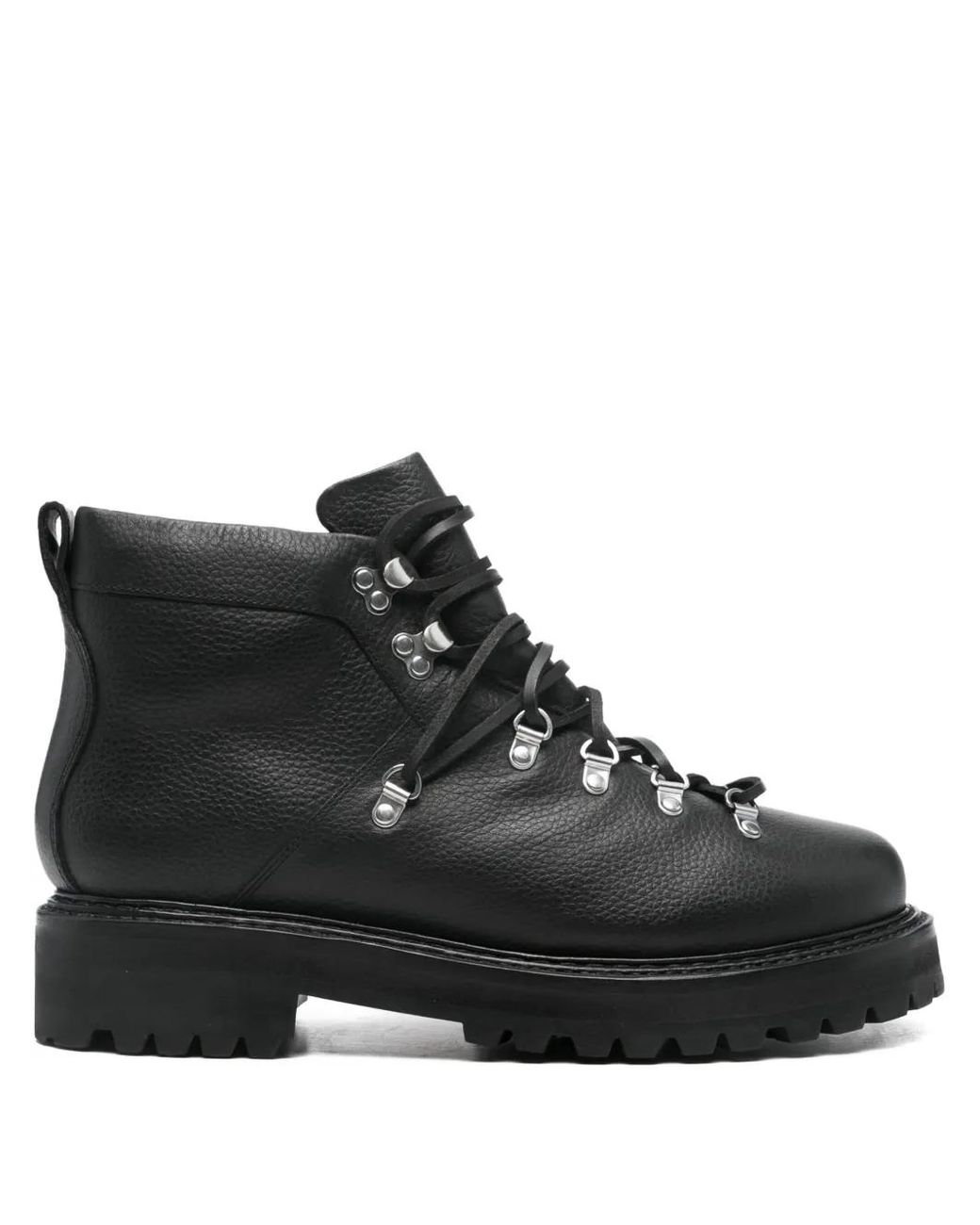 G.H.BASS Black Mason Alpine Boots for men