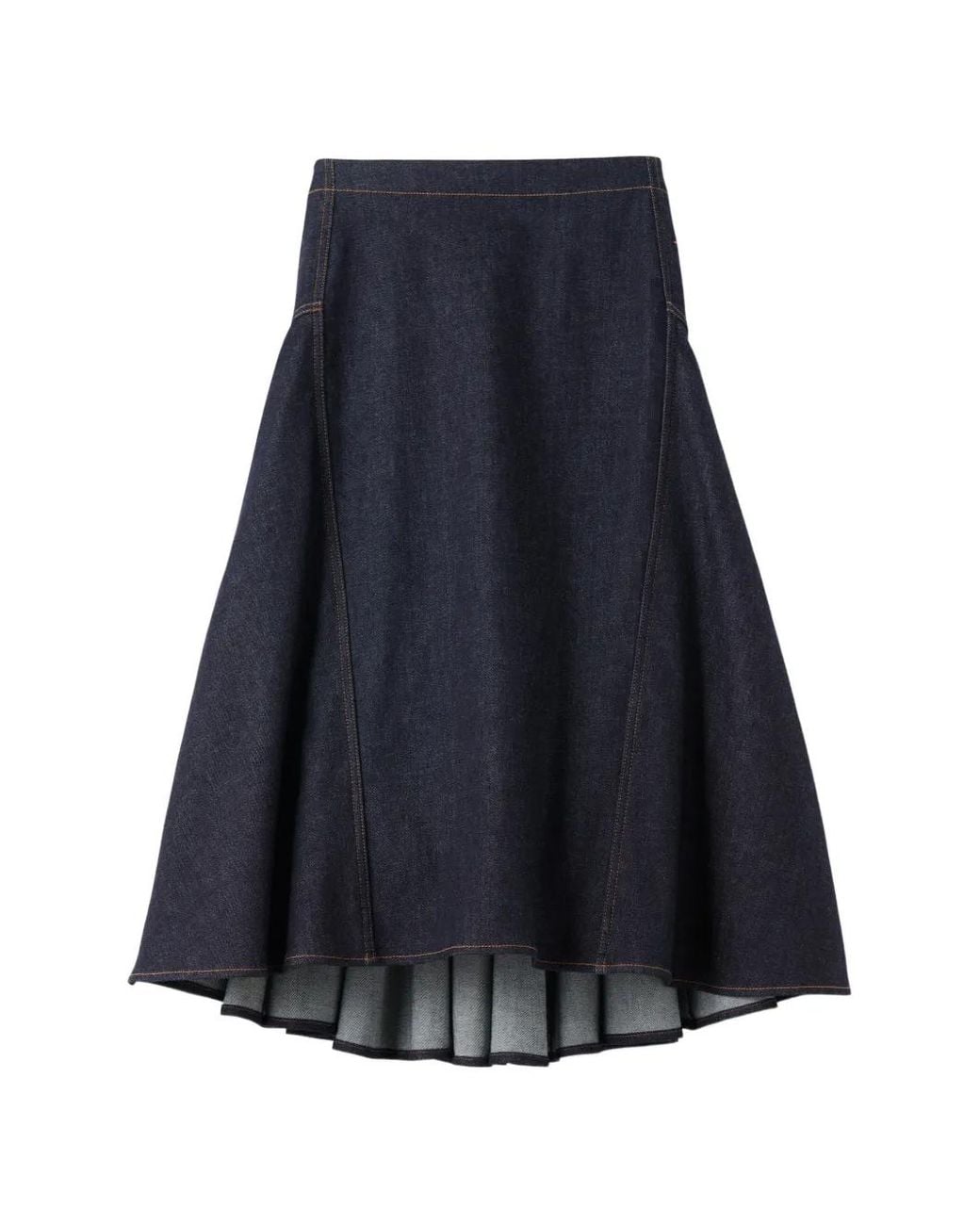 Jacquemus Blue The Lavoir De-Nîmes Denim Skirt