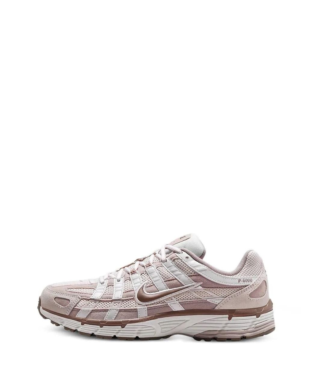 Nike White P-6000 Panelled Sneakers
