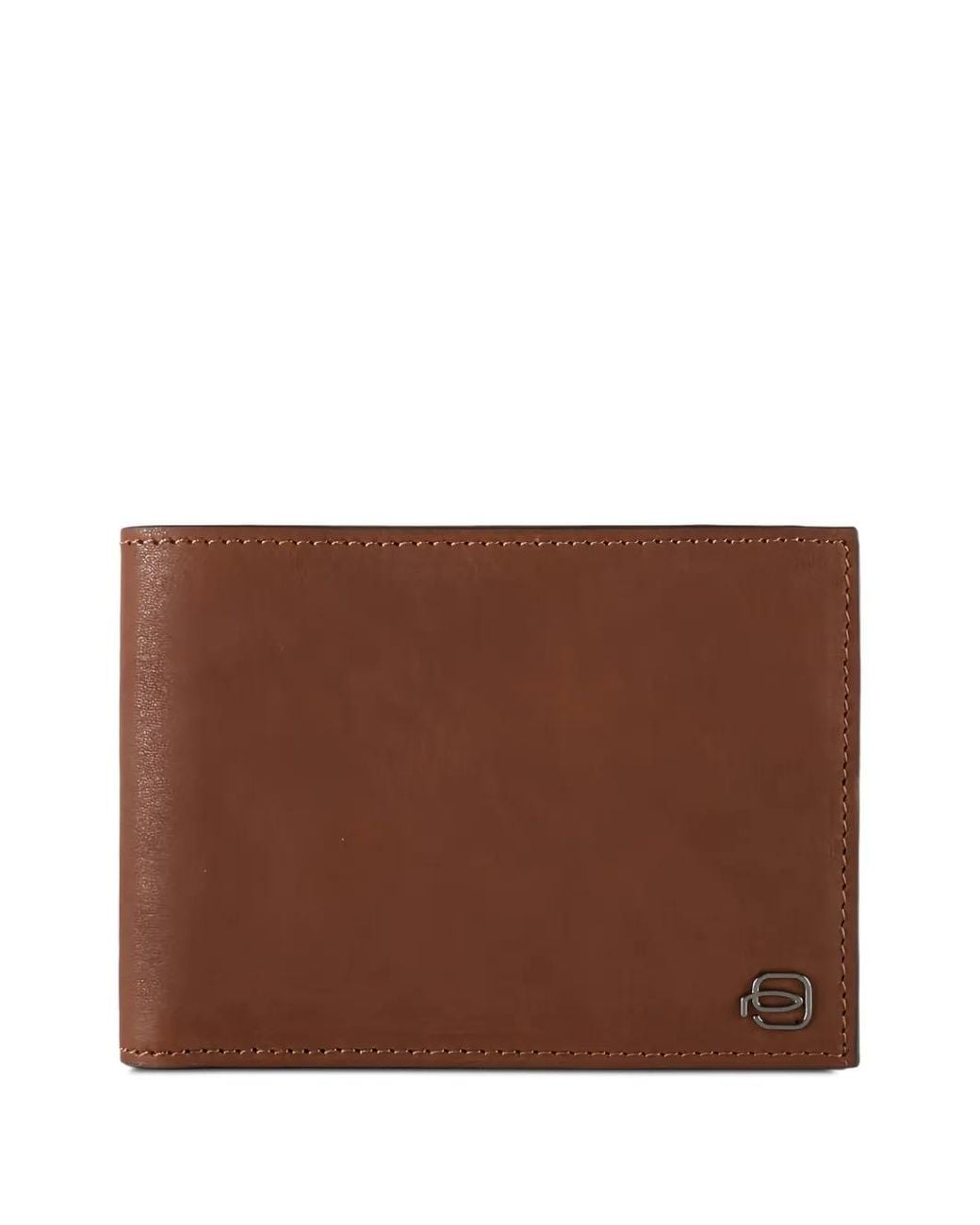 Piquadro Brown Flip-Up Wallet for men