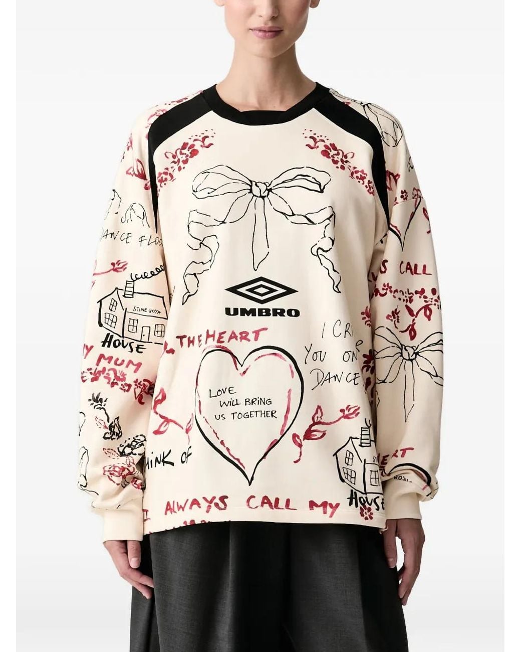 Stine Goya Natural Xumbro I Cried For You On The Dancefloor Sweatshirt