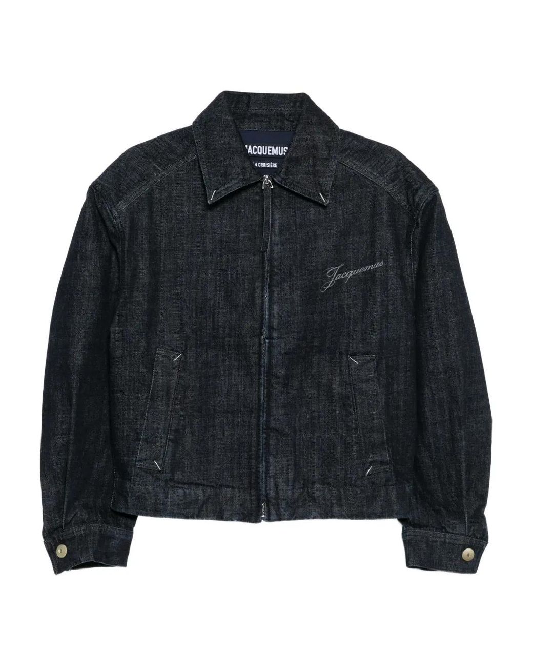 Jacquemus Blue The Canevas De-Nîmes Denim Jacket