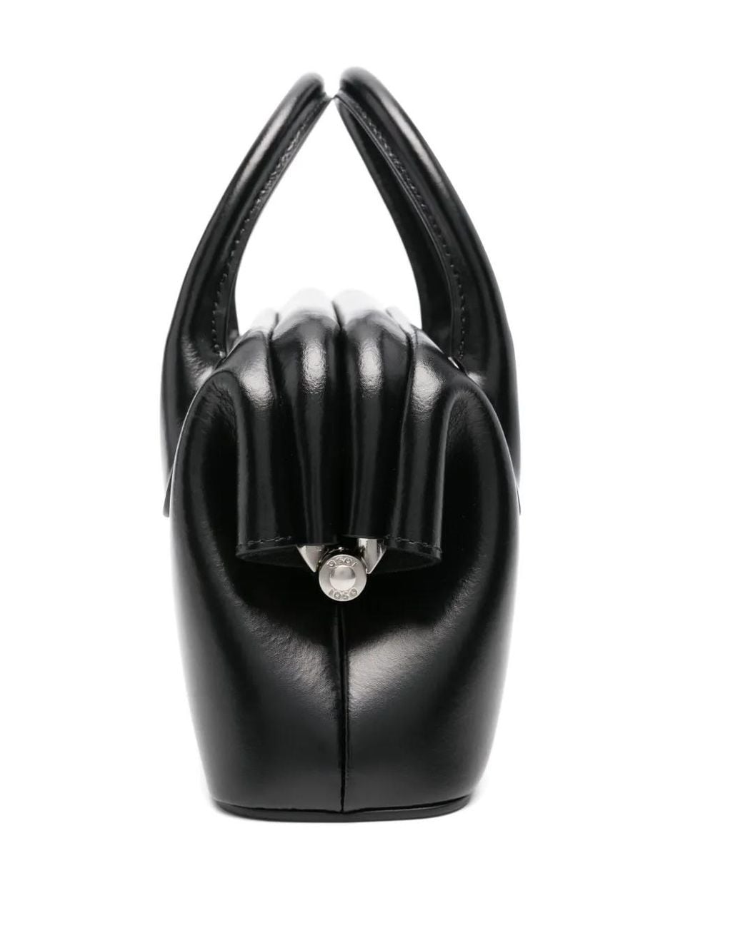 OSOI Black Mini Boat Tote Bag