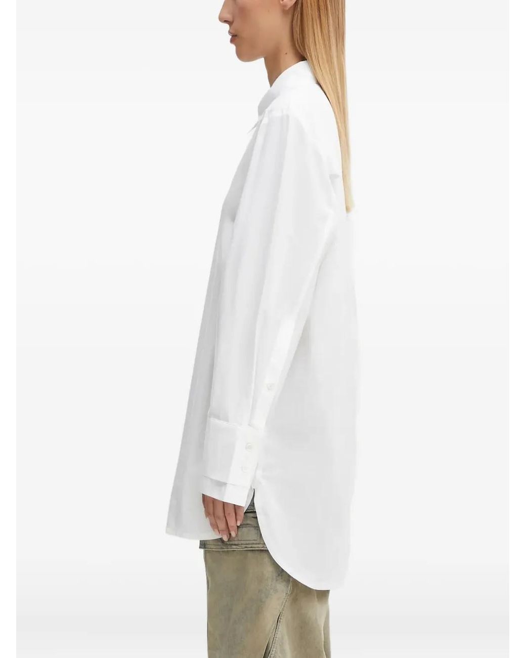 Barbour White Buttoned Shirt