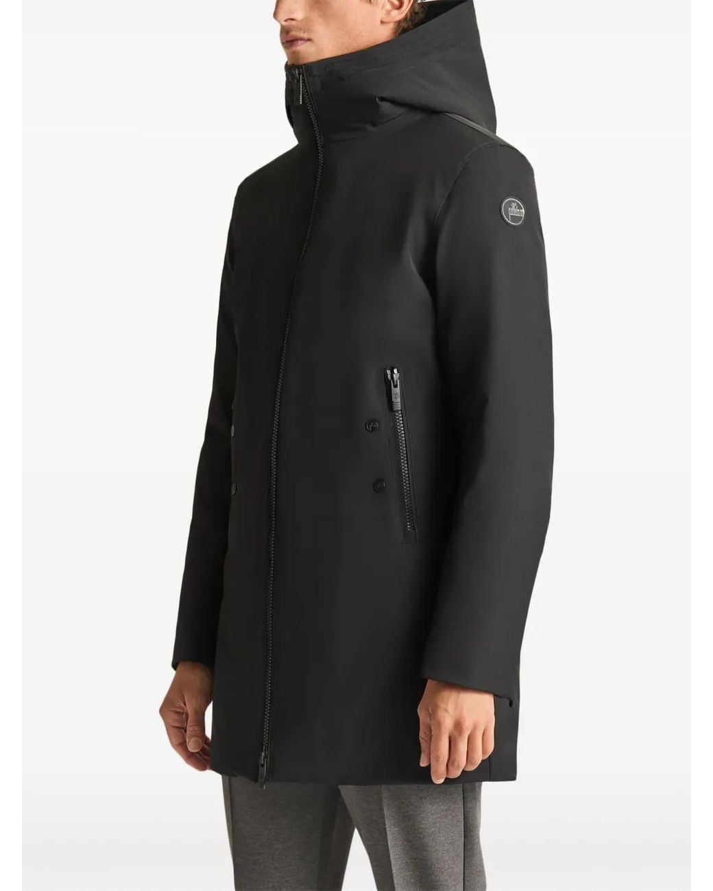 Fusalp Black Gezi Raincoat for men