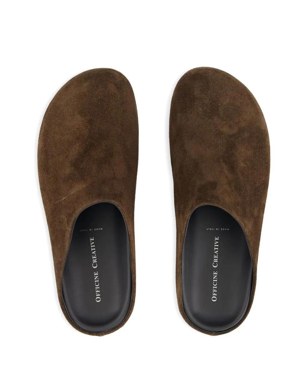 Officine Creative Brown Babouche 001 Mules for men