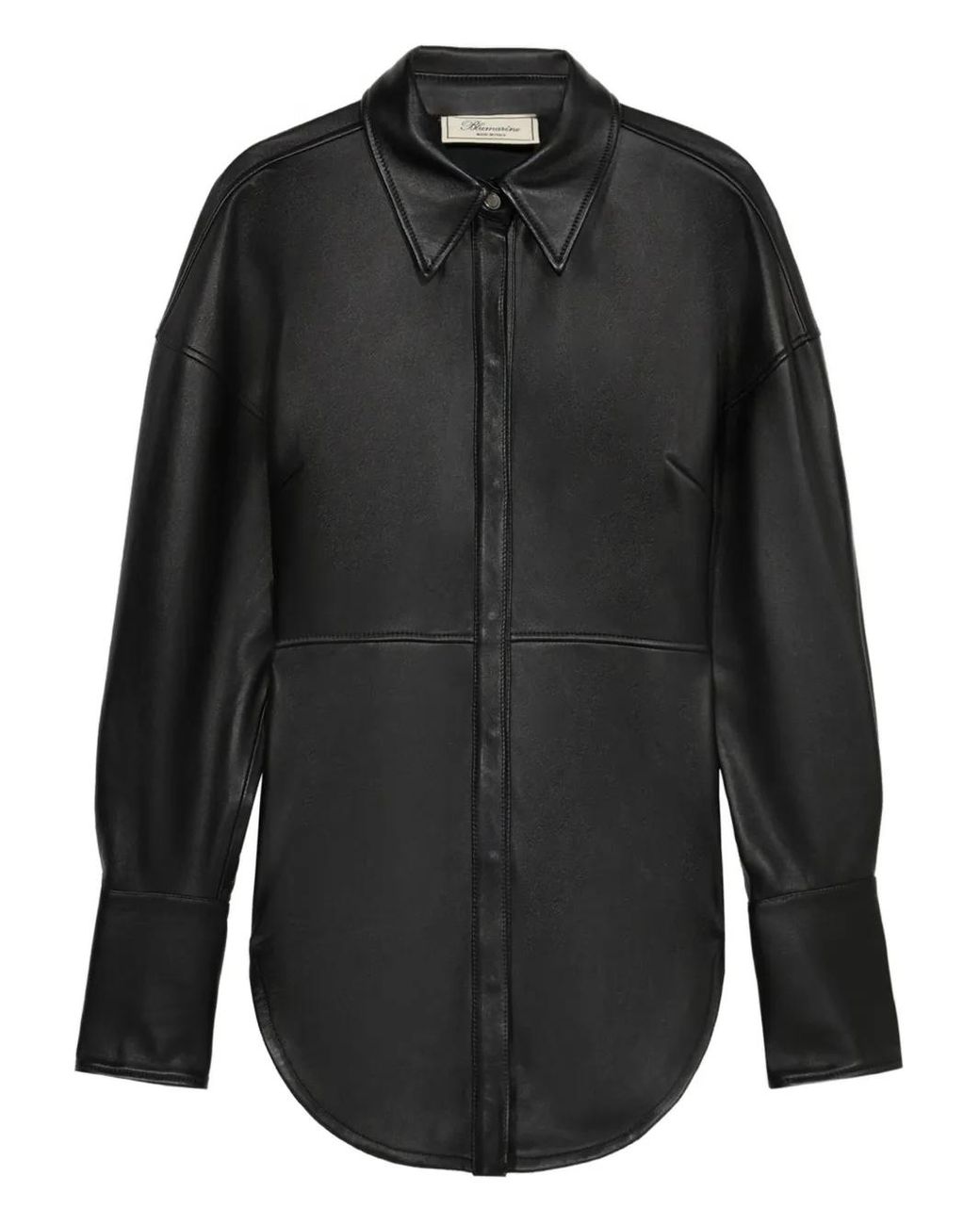 Blumarine Black Buttoned Shirt